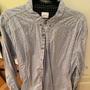 Mens XL J.B. Holt button down shirt